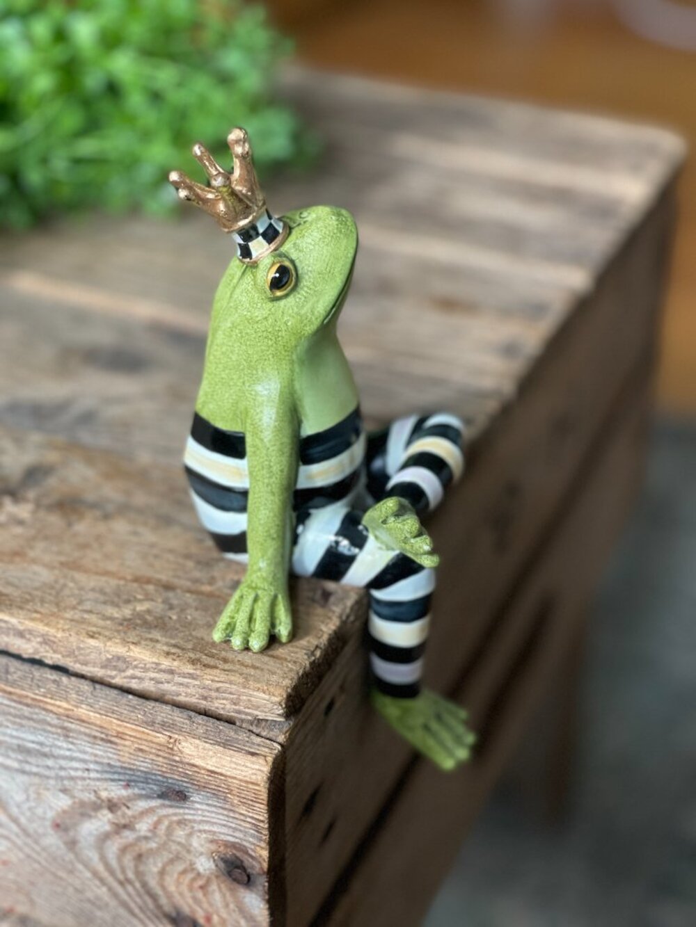 MacKenzie-Childs Fergal Frog Ledge Sitter-NEW - Picture 4 of 16